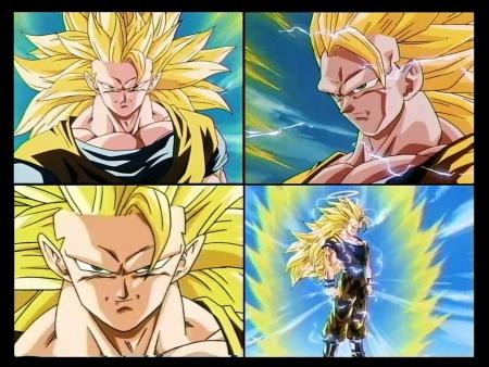 en super sayaines 3!!!! enpersonans
